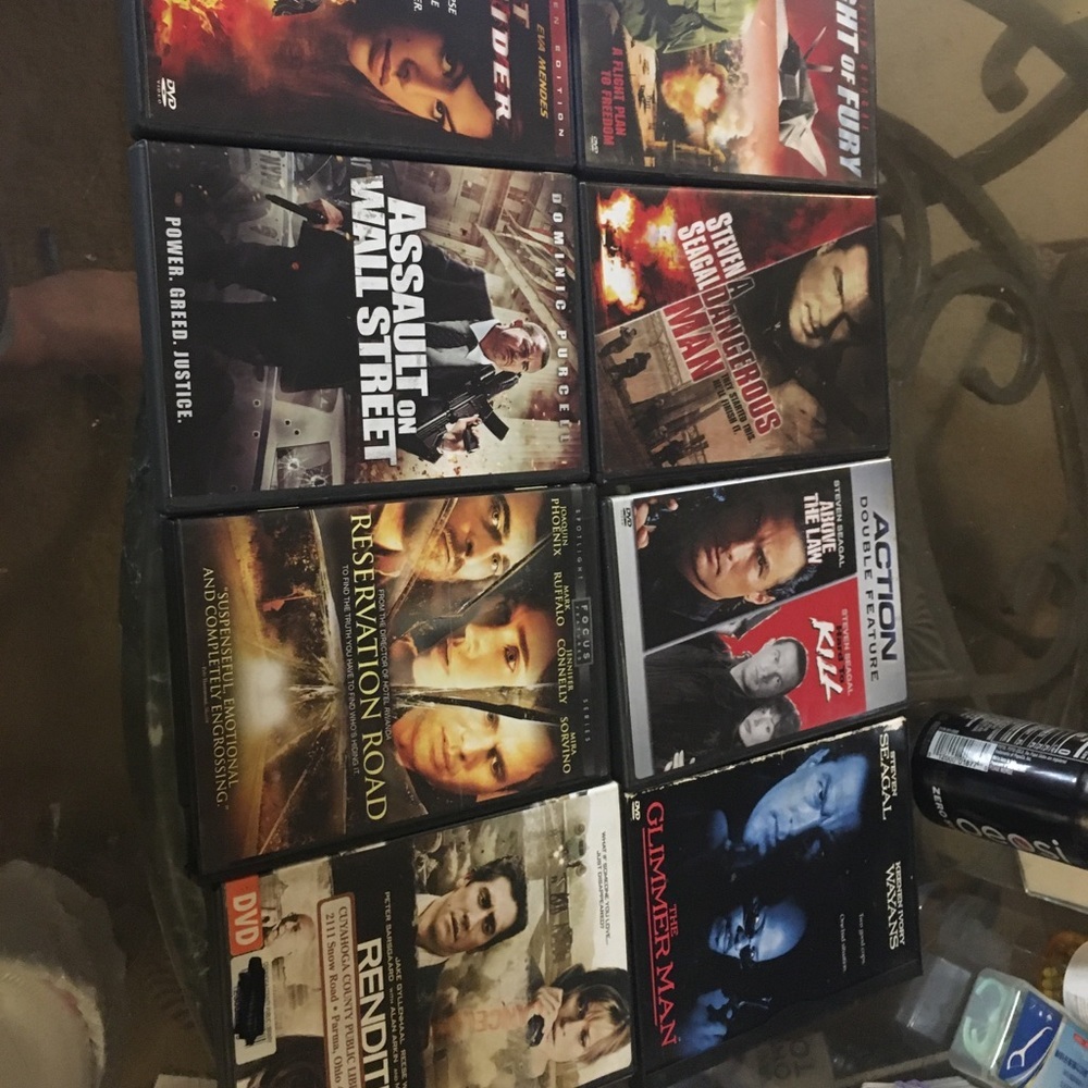 PREOWNED used wear and tear 8 dvd bundle